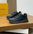 Louis Vuitton Original Leather Sneakers Shoes - 3