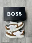 Viatu vya Sneakers vya Boss Ngozi Halisi - 4
