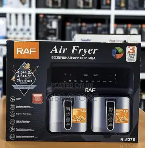 Air Fryer Double 4.5L + 4.5L