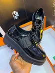 Men's Leather Moccasins - Prada, Lv Inspired - 2