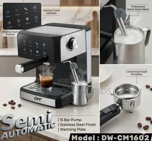 Digiwave Semi-Automatic Coffee Maker