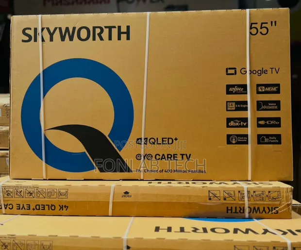 Skyworth 55-Inch 4K QLED TV - 1
