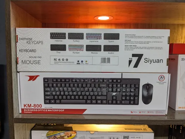 Kifaa cha Kompyuta cha KM-800 cha Keyboadi na Panya - 1