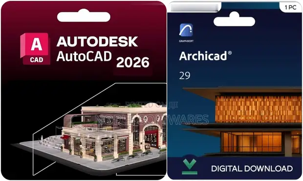 Programu za Autodesk AutoCAD 2026 + Graphisoft ArchiCAD 29 - 1