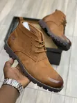 Men's Timberland High Cut Leather Boots - Classic Style - 1
