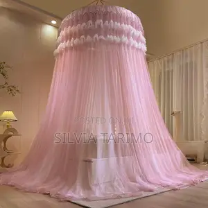 Princess Mosquito Net Canopy - Elegant Pink
