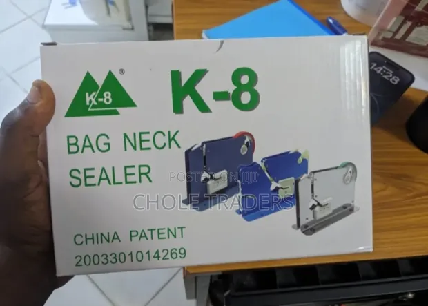 K-8 Bag Neck Sealer / Bread Package Sealer - 1