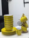 Seti ya Vyombo vya Chakula Vipande 18 Rangi Maridadi - 3