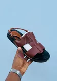 Sandali za Ngozi za Wanaume Clarks - Ubora Uthibitishwa - 3