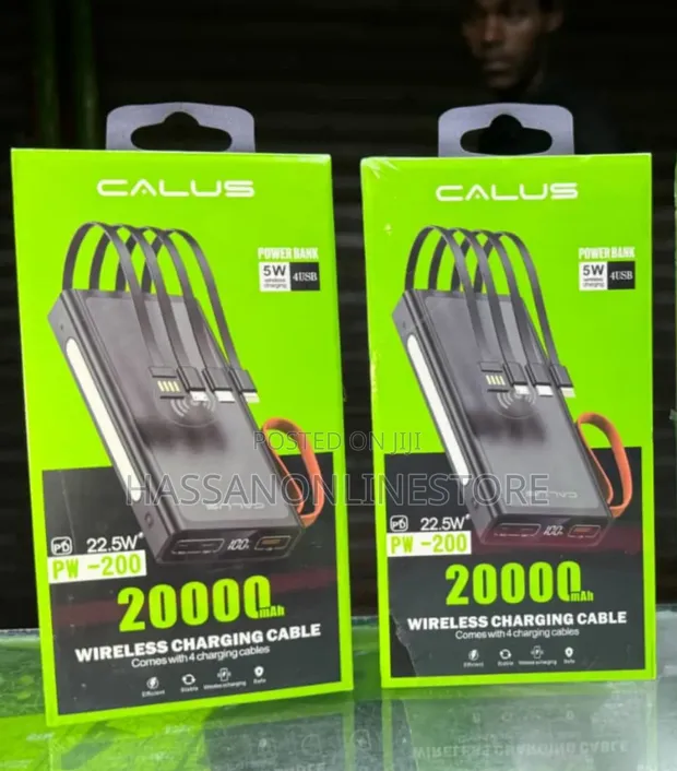 Calus PW200 Powerbank 20000mAh na Wireless Charging - 1