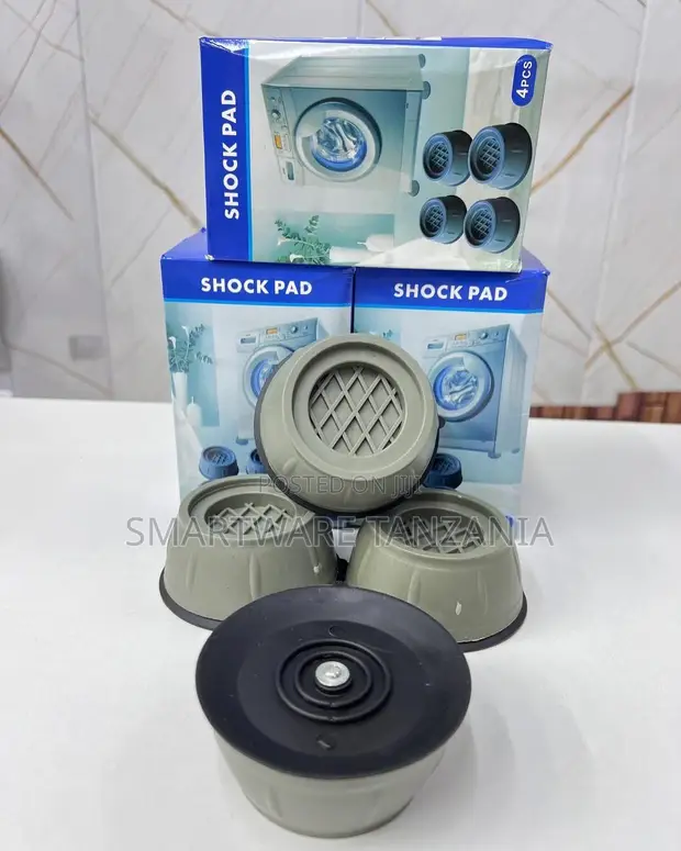 Pedi za Kupunguza Mtetemo wa Mashine ya Kufulia (4 PCS) - 1