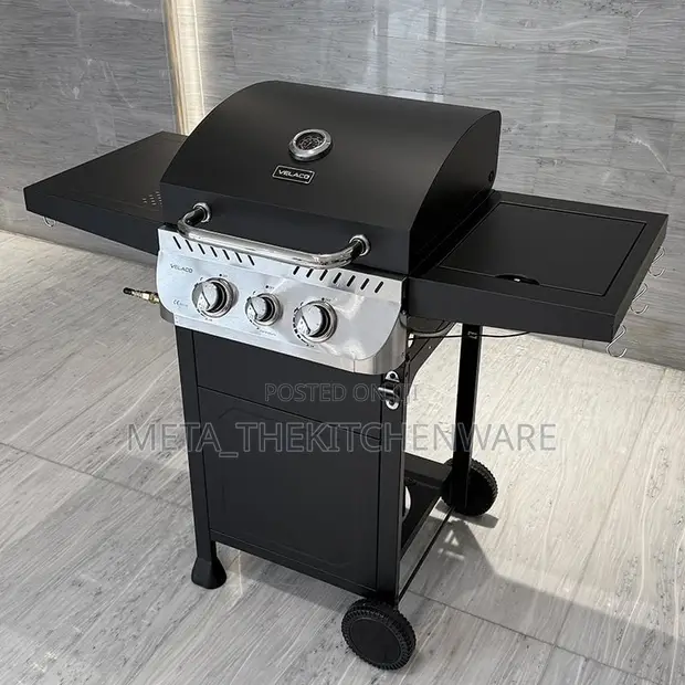 Decakila Grill ya Gesi ya Vichemsho 2, 8.5kW - 1