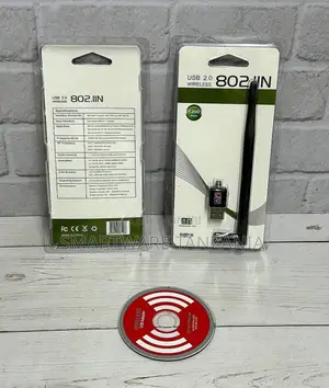 USB 2.0 Wireless WiFi Adapter 1200Mbps 802.11n na Antena