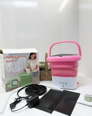 Dolphin Mini Portable Folding Washing Machine - Pink