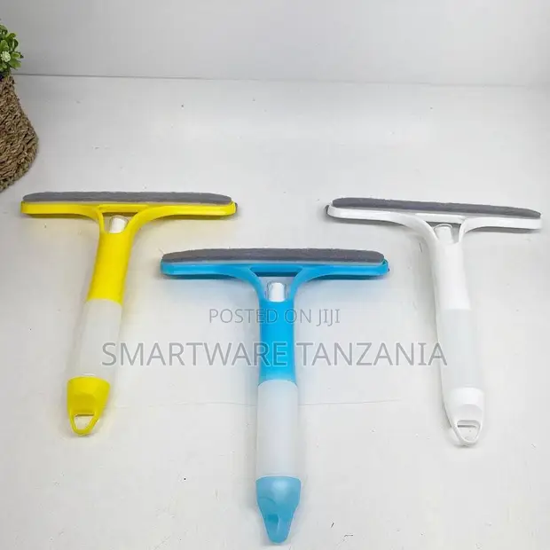 Window Glass Squeegee Cleaner Spray Scrubber Set - 1