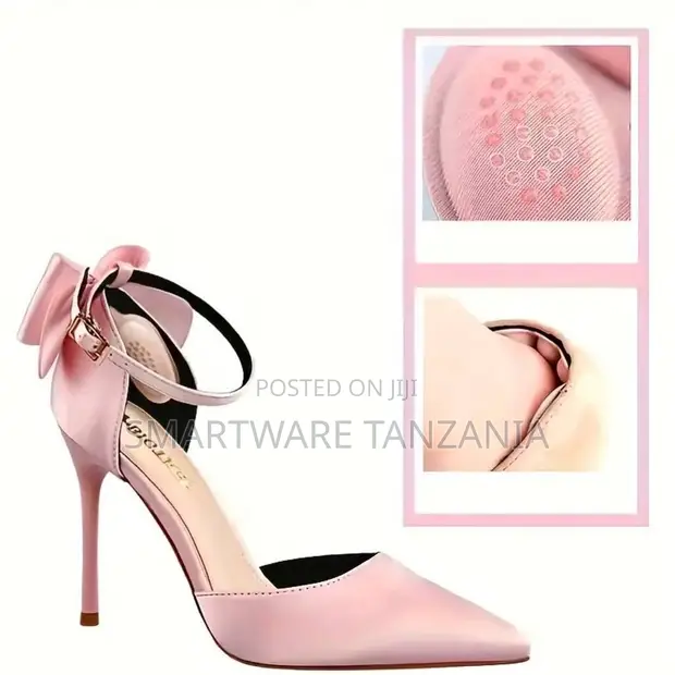 Anti-Blister Heel Grip Pads - Pink - 1