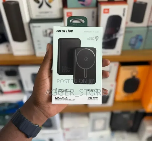 Greenlion 20W PD Malaga 5000mAh Wireless Power Bank - 1