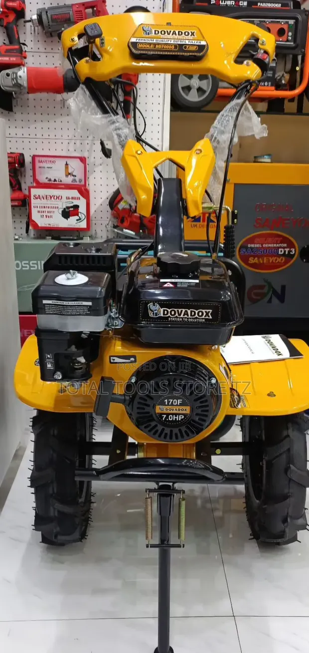 Dovadox Gasoline Power Tiller 7hp 170f - 1