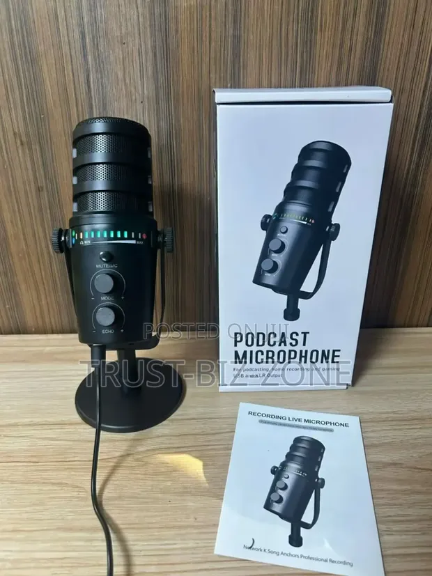 Podcast Microphone - Brand New - 1