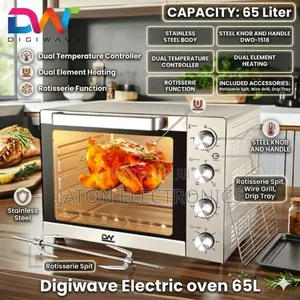 Digiwave Oven ya Umeme 65L