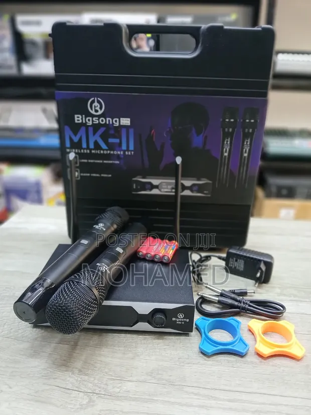 Bigsong MK-II Wireless UHF Microphone Set - 1