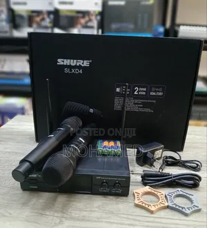 Shure SLXD4 Mfumo wa Wireless wa Dijitali (Receiver + Mic)