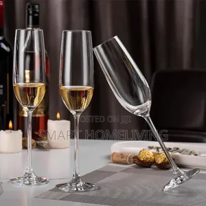 Brand New Crystal Champagne Glasses (210ml)