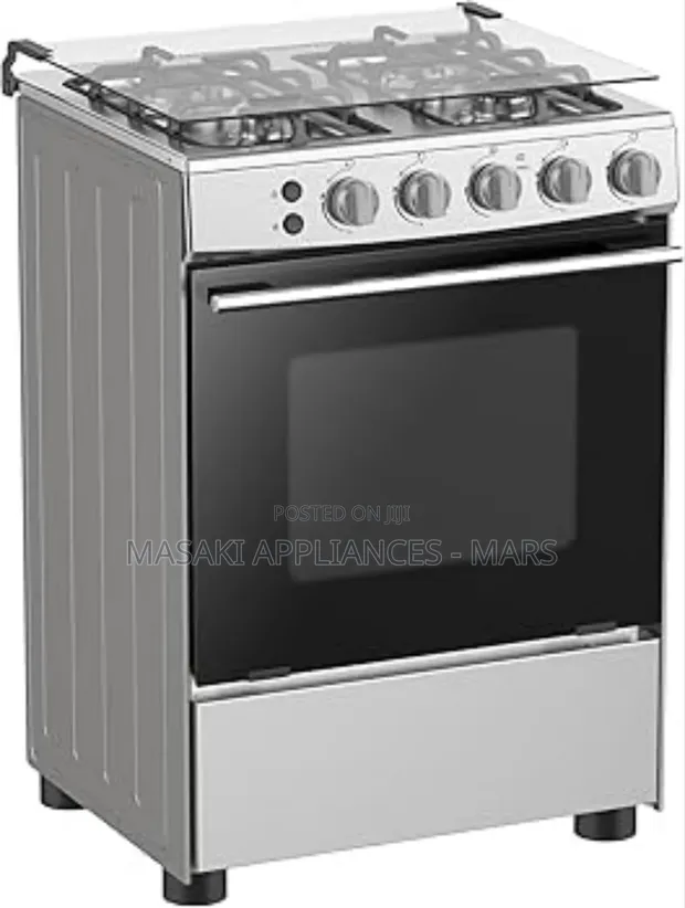 Hisense 60cm Full Gas Cooker with Gas Oven (Model HFG60121X) - 1