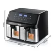 Raf R.5382 Smart Digital Air Fryer 9L Dual Basket - 5