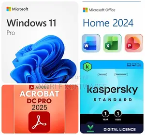 Windows 11 Pro + Office 2024 Home + Kaspersky Standard