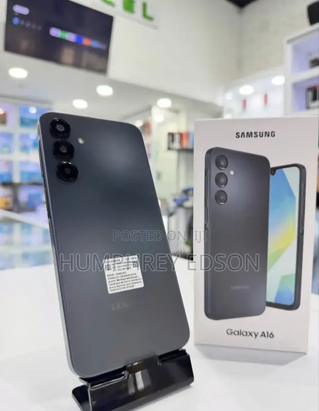 Samsung Galaxy A16 128GB Mpya Nyeusi - 1