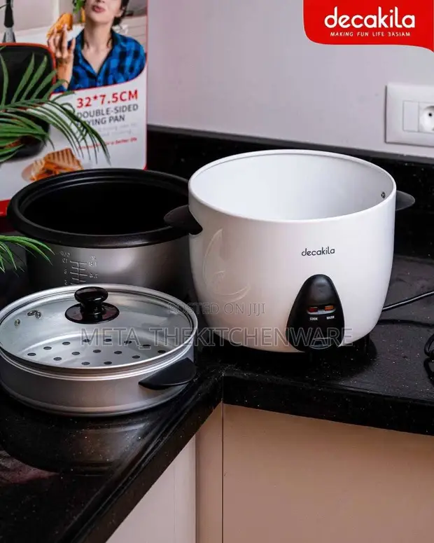 Decakila Rice Cooker Umeme 2.8L 15 Vikombe - 1