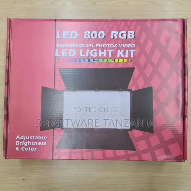 Varicolor LED 800 RGB Professional Photo Video Light Kit - 1