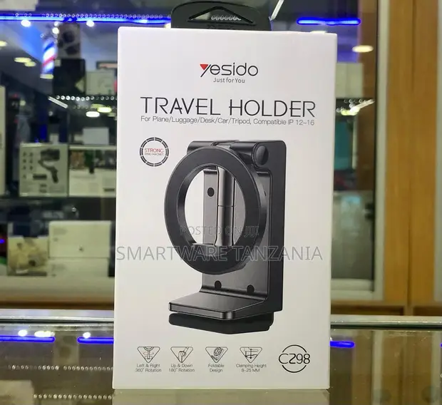 Yesido C298 Magnetic Foldable Travel Phone Holder - 1