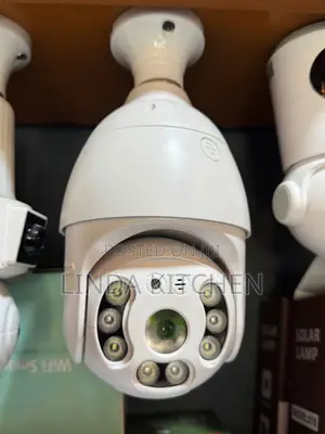 PTZ 4G SIM Card Bulb Camera