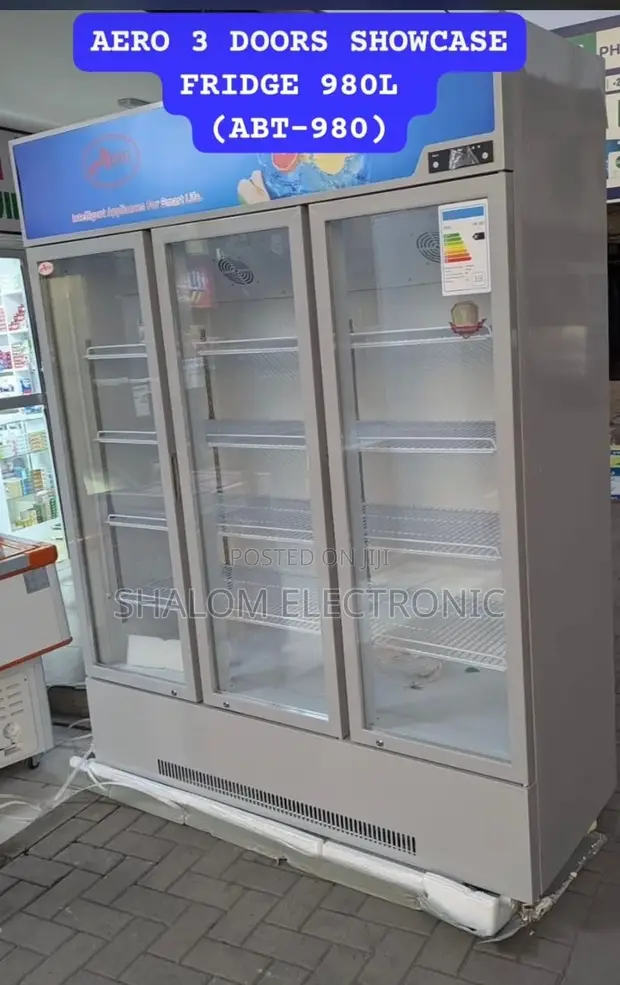 Aero Showcase Three Door Refrigerator - 1