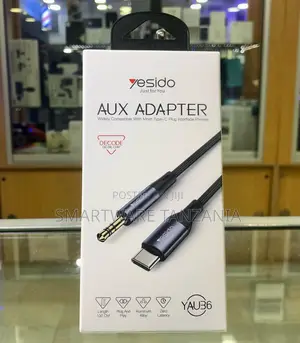 Yesido YAU36 Type-C to 3.5mm Aux Adapter