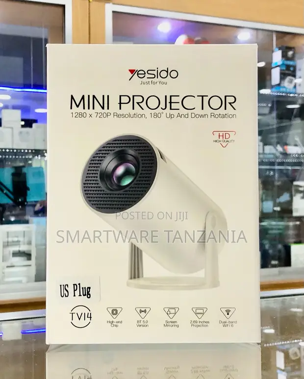 Yesido TV14 Mini Projector 1280x720p WiFi 6 BT 5.0 - 1
