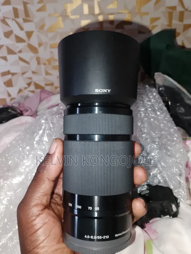 Sony 55-210mm Zoom Lens ya Kamera - 1