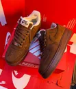Men's Nike Air Force 1 Leather Sneakers - Rare Colors - 3