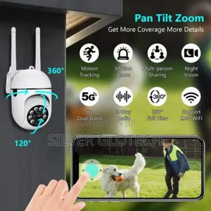 PTZ Wireless CCTV Security Camera - View on Phone Anywhere