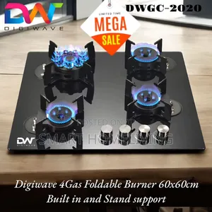 Digiwave 4-Gas Foldable Burner