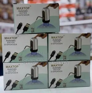Maxtop Water Dispenser ya Kuchaji na Kujitegemea