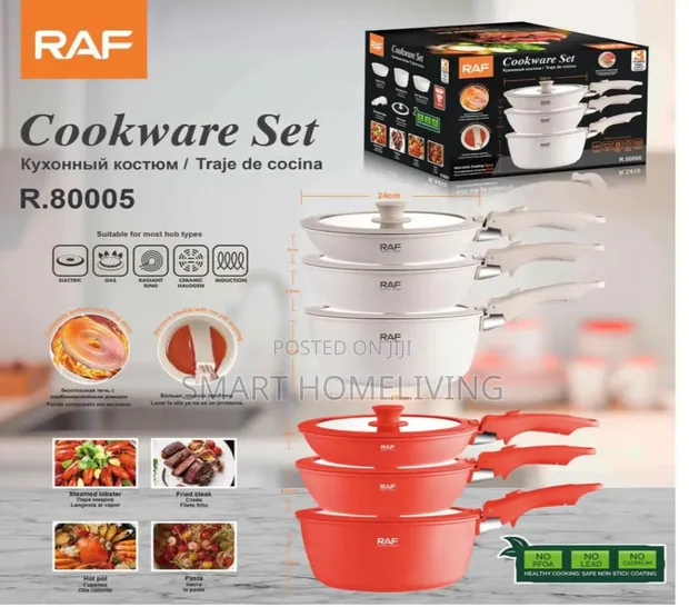 Raf Nonstick 3pc Cookware Set - 1