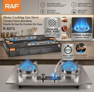 Raf 2-Burner Gas Cooker - Steel Body