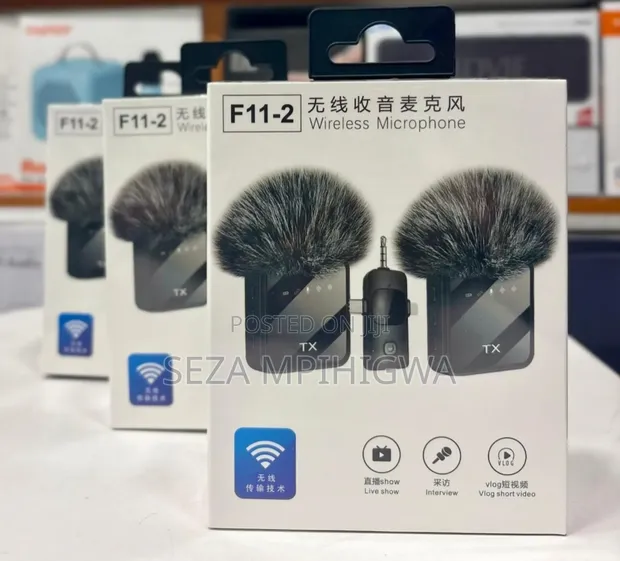 Microphone Isiyo na Waya Mi F11-2 - 1