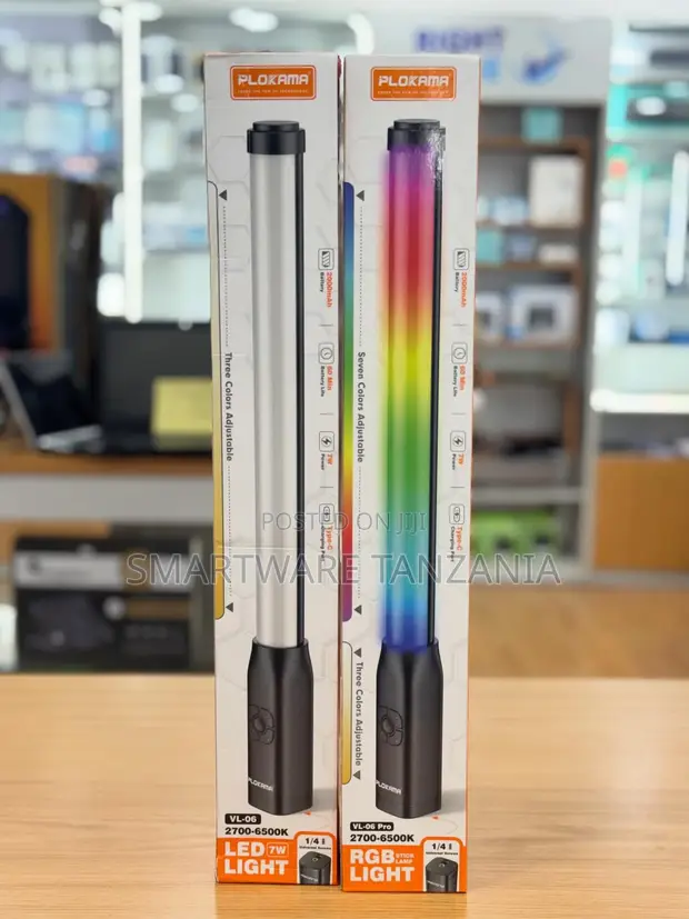 Plokama VL-06 & VL-06 Pro RGB LED Stick Light 7W - 1