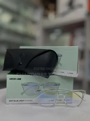 Green Lion Anti Blue Light Computer Eyewear with Leather Case