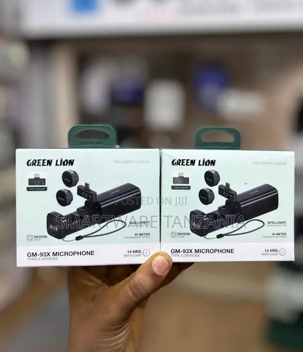 Green Lion GM-93X Wireless Microphone for Type-C Phones - 1