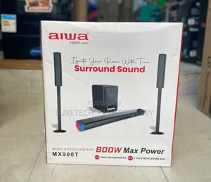 Aiwa 800W Wireless Soundbar & 6.1.2 Home Theater System